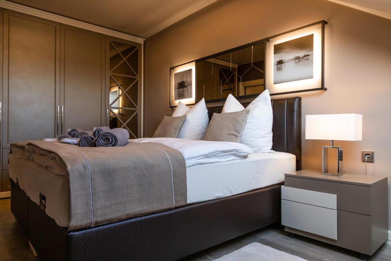 Deluxe Apartment Mit Tiefgarage In Naehe Messe-Bmw-Porsche-Dhl-Flughafen-Flugzeugwerk Der Deutsche Aircraft Leipzig Extérieur photo